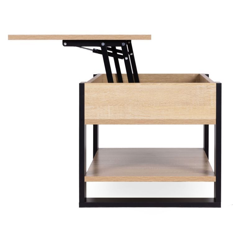 Stolik kawowy ModernHome Lift-Top – Inteligentne meblowanie Twojego salonu | Model 2026 - obrazek 5