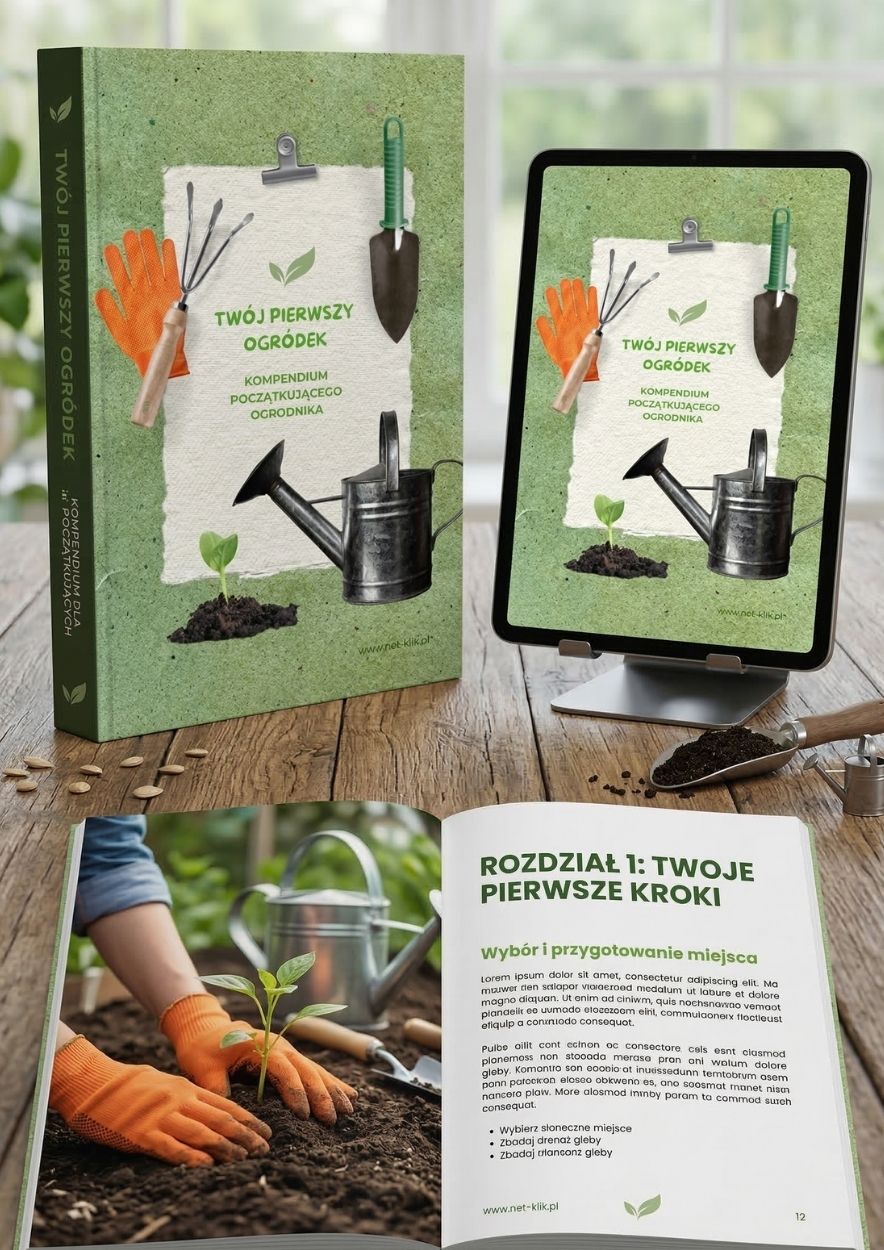Twój pierwszy ogródek - poradnik dla początkujących